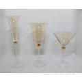 colored cocktail glasses martini glass with gold